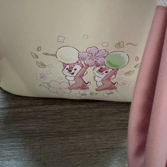 Loungefly Disney Chip 'n' Dale Cherry Blossoms Mini Backpack with tags - Picture 4 of 8